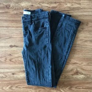 Madewell Alley Straight Jeans, Size 25